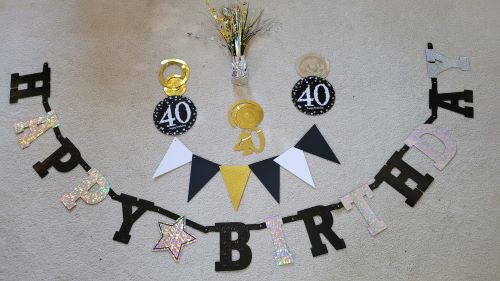 40thBirthdayDecorations