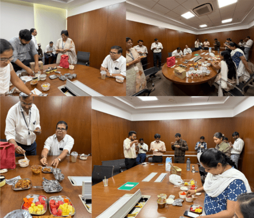 Acc - 100 cutlery sets donated to IRDAI company, Hyderabad, India