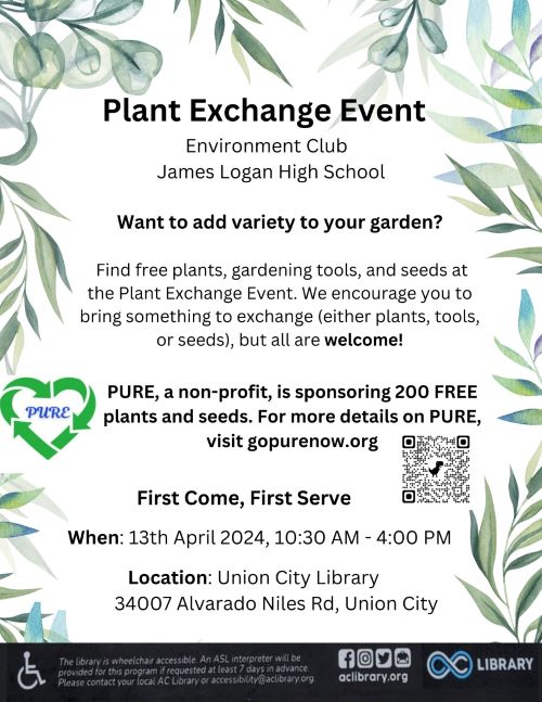 Acc - Plant Exchange Event Flyer - 13th April 2024