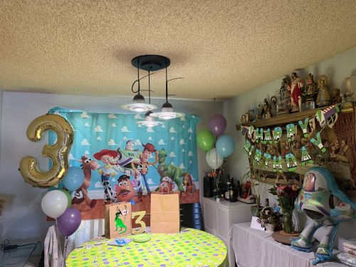 Acc - Toy Story Theme Birthday Party Decoration - 30th May 2025