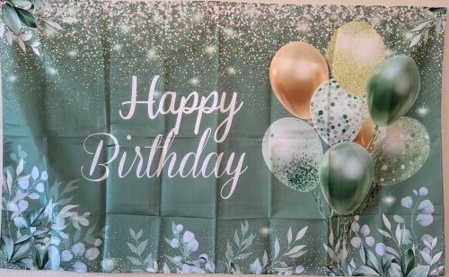 DB 53 - Green Birthday Decorations