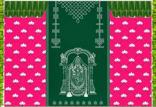 DB 56 - Venkateshwara Swamy Traditional Decorations