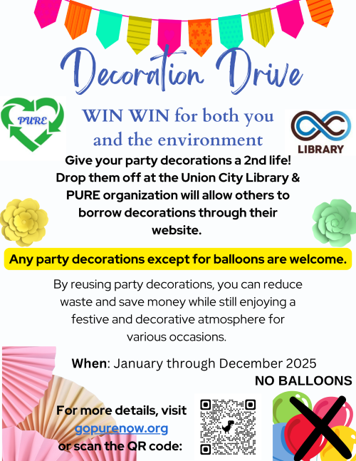 Decoration Drive Flyer